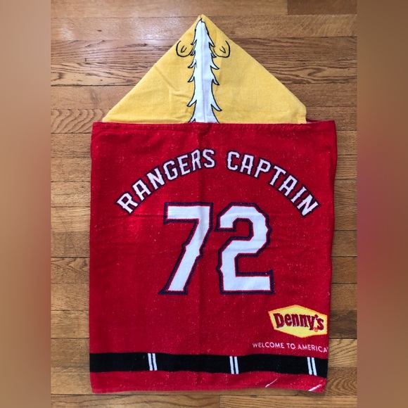 Rare Texas Rangers Child’s Hooded Towel - Picture 5 of 7